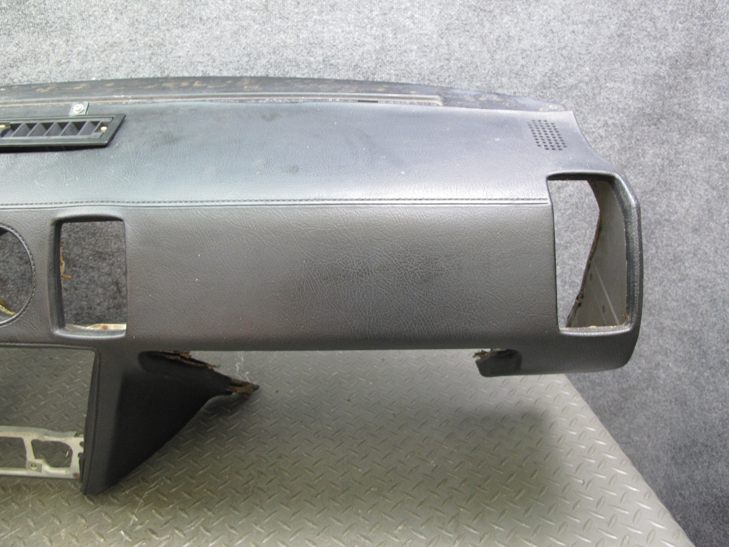 85-87 Nissan Z31 300ZX Dashboard Dash Instrument Trim Panel Cover Black OEM