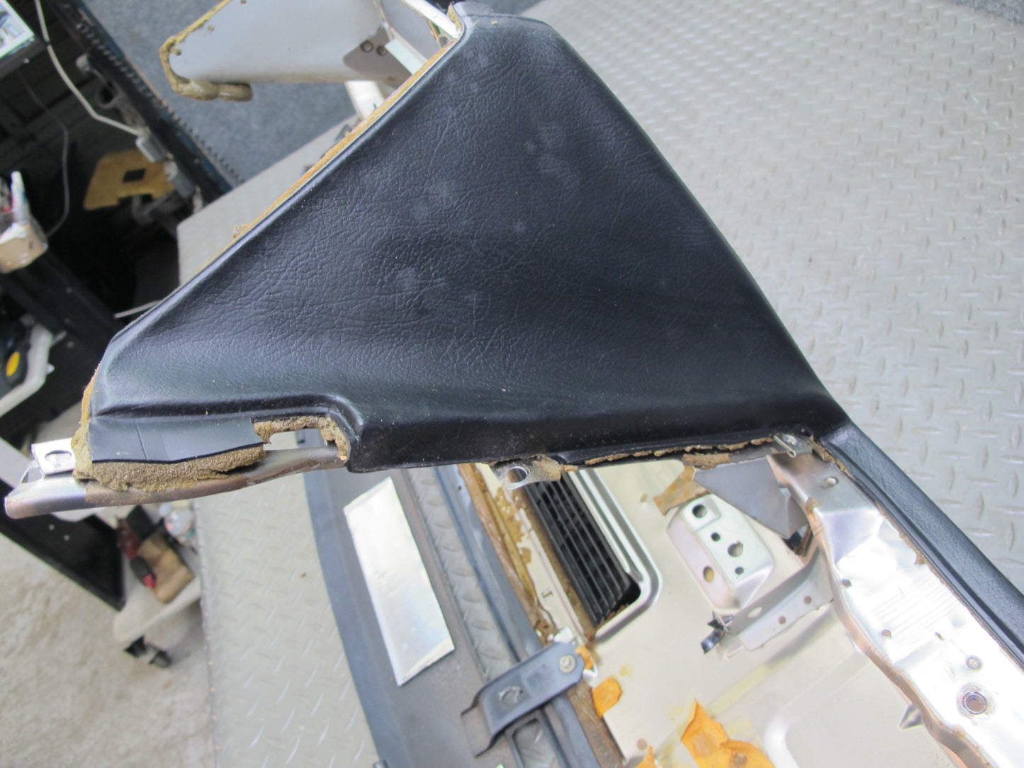 85-87 Nissan Z31 300ZX Dashboard Dash Instrument Trim Panel Cover Black OEM