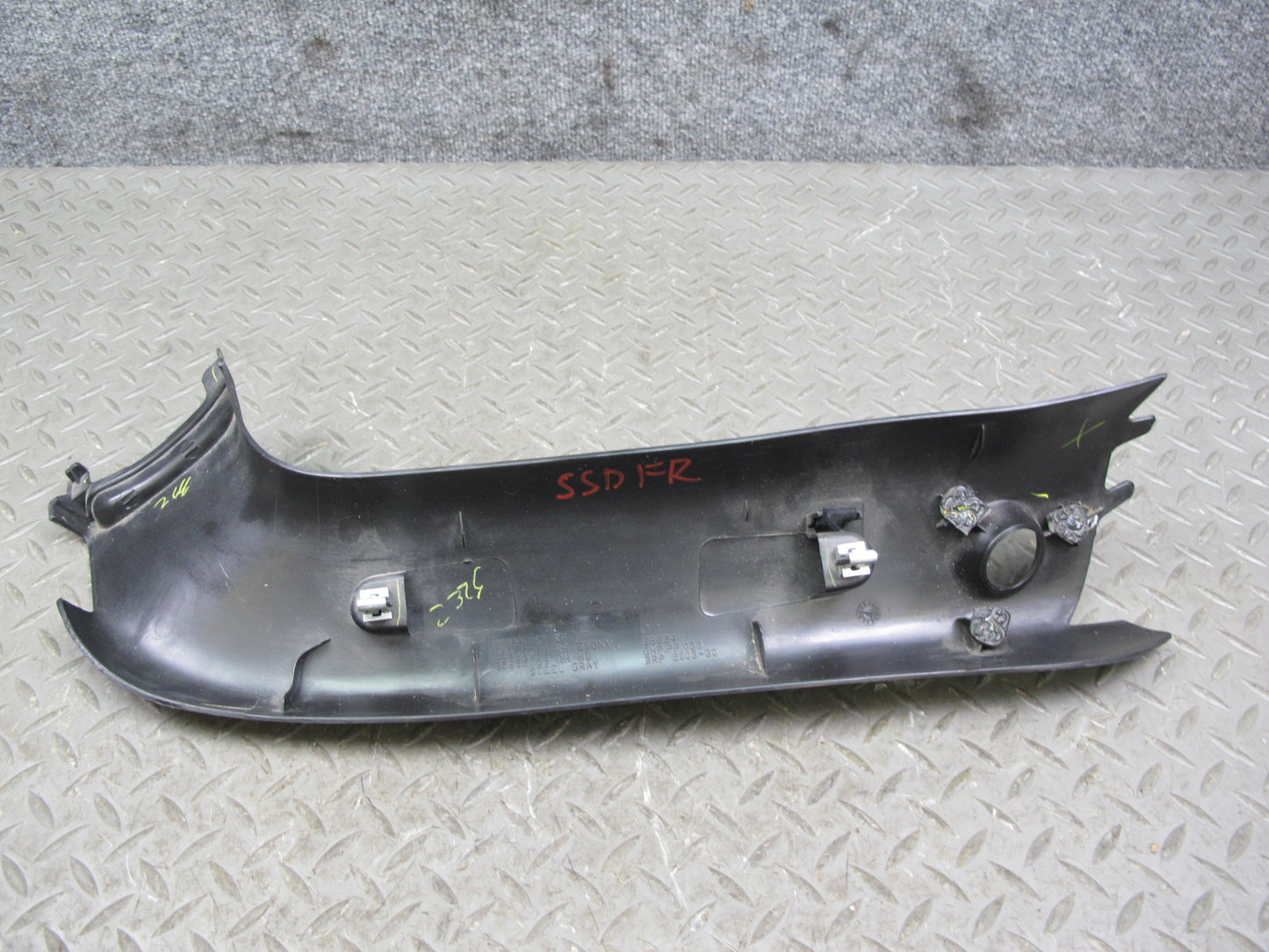 07-10 Saturn SKY Pontiac Solstice Front Interior A Pillar Trim Panel Set OEM