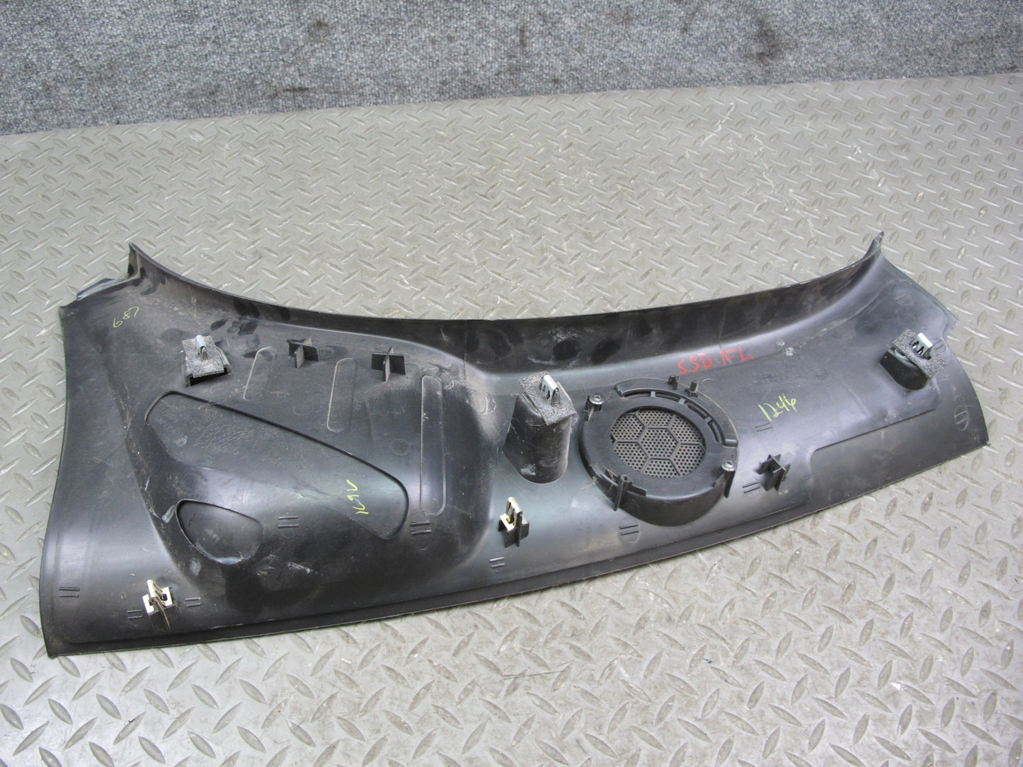 07-10 Saturn SKY Pontiac Solstice Set of 2 Rear Quarter Speaker Trim Cover OEM