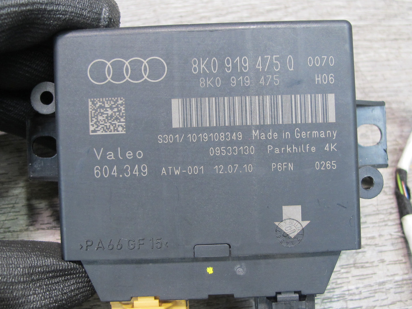 09-12 Audi B8 S4 A4 Park Assist Parking Distance Control PDC Module Unit OEM