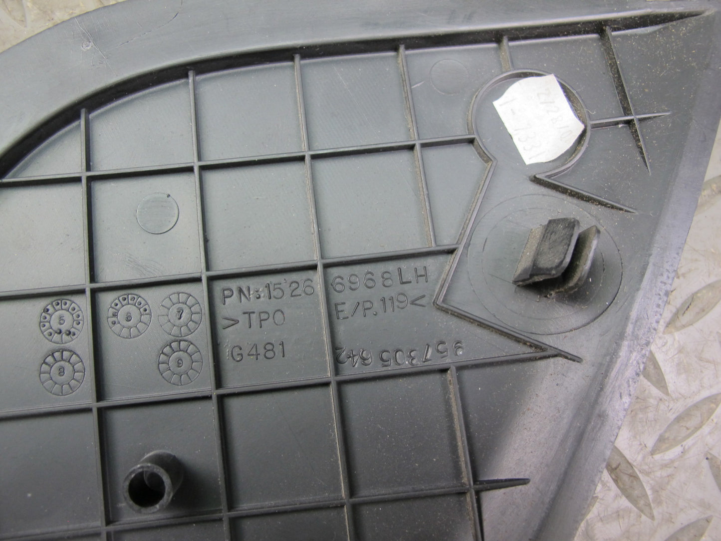 07-10 Saturn SKY Pontiac Solstice Dash Front Left END Cap Trim Cover OEM