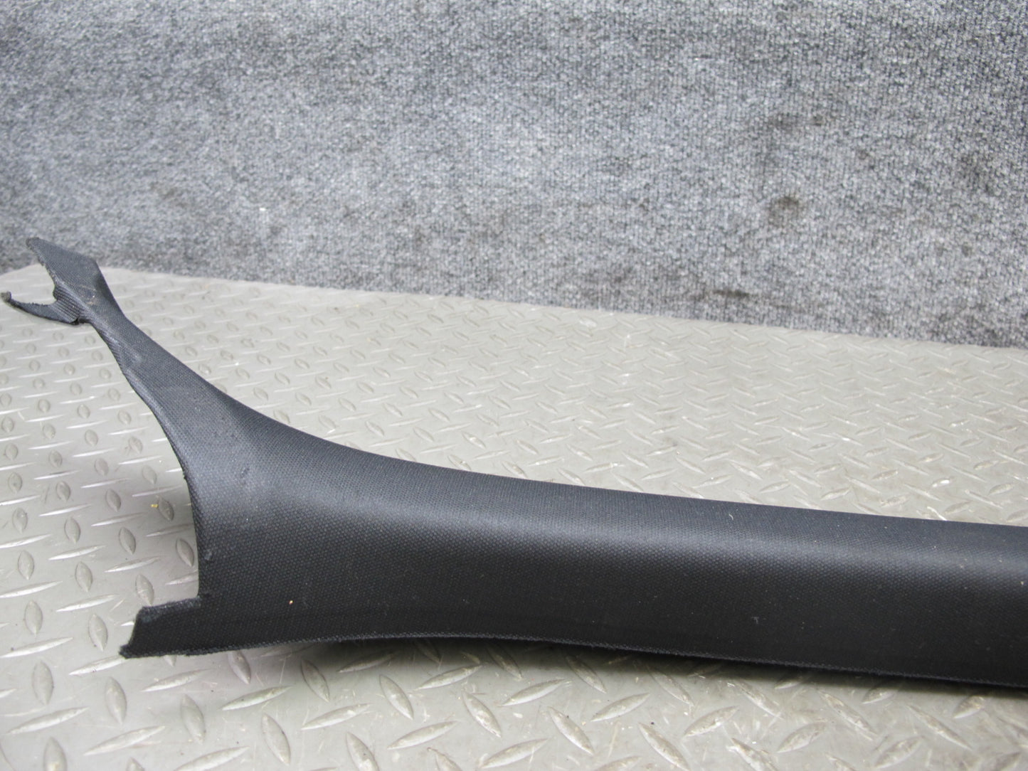 09-14 BMW E71 X6 Set of 2 Front Left & Right A Pillar Trim Panel Black OEM