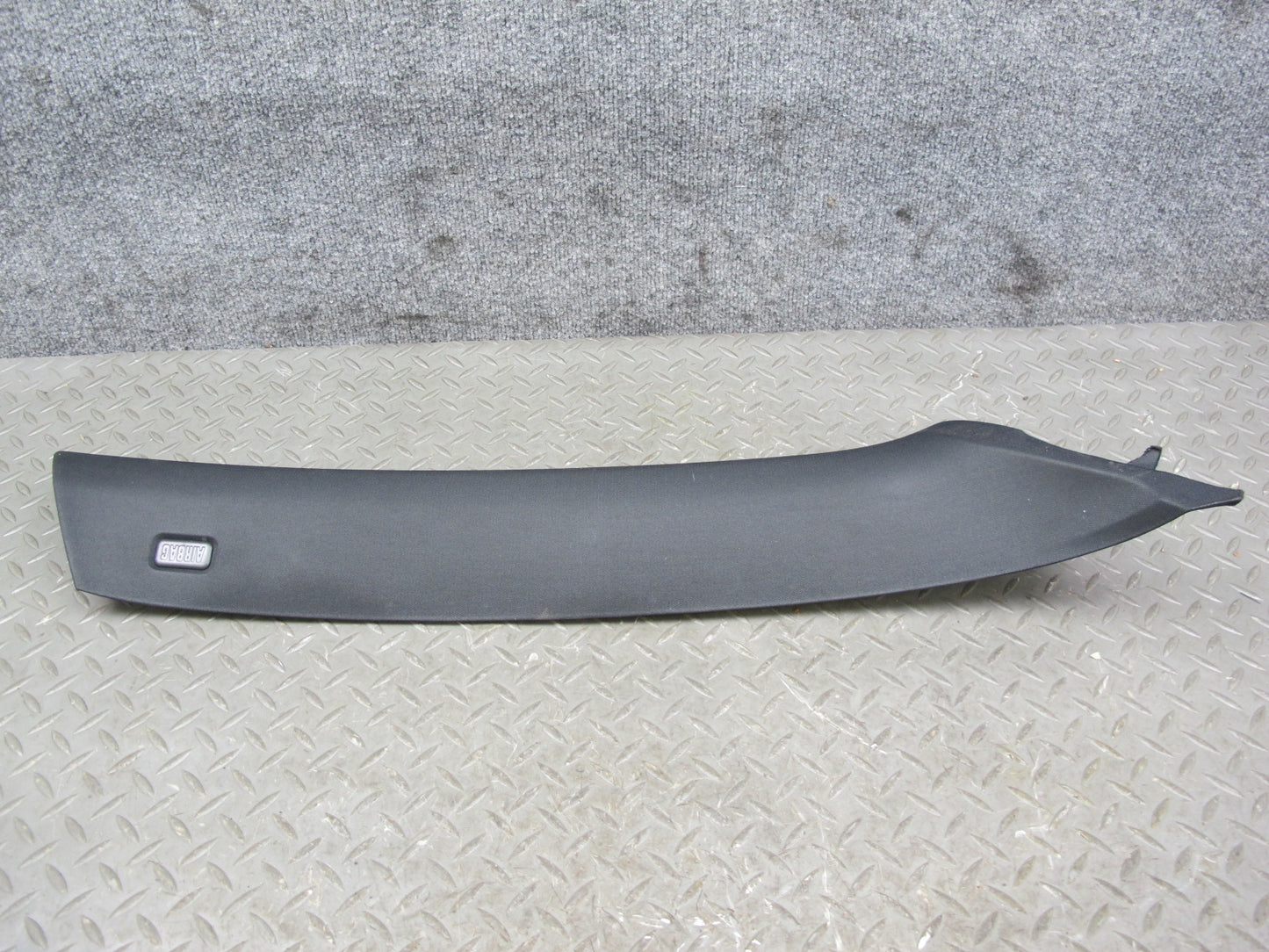 09-14 BMW E71 X6 Set of 2 Front Left & Right A Pillar Trim Panel Black OEM