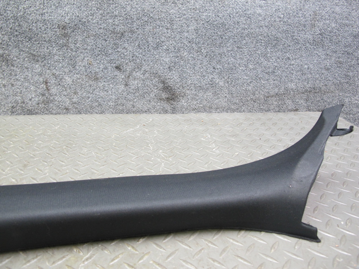 09-14 BMW E71 X6 Set of 2 Front Left & Right A Pillar Trim Panel Black OEM