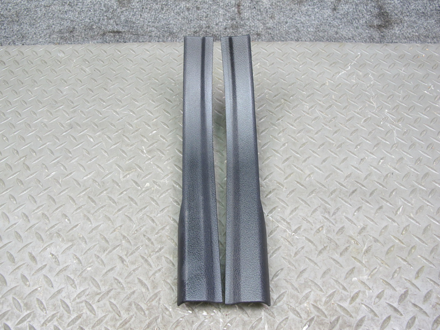09-14 BMW E71 X6 Set of 2 Rear Left & Right Door Scuff Sill Plate Trim OEM