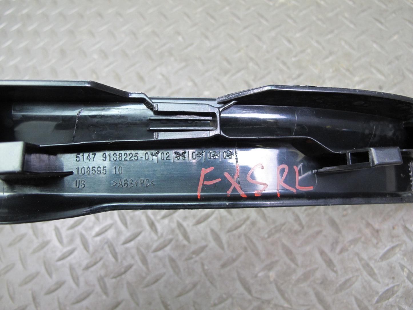 09-14 BMW E71 X6 Set of 2 Rear Left & Right Door Scuff Sill Plate Trim OEM