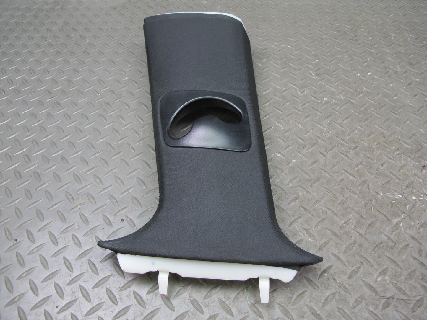 09-14 BMW E71 X6 Set of 2 Left & Right Upper B Pillar Trim Panel Black OEM