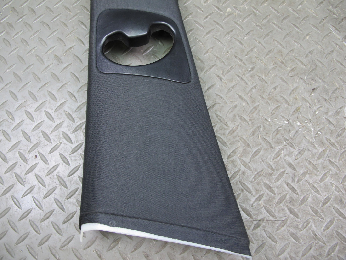 09-14 BMW E71 X6 Set of 2 Left & Right Upper B Pillar Trim Panel Black OEM