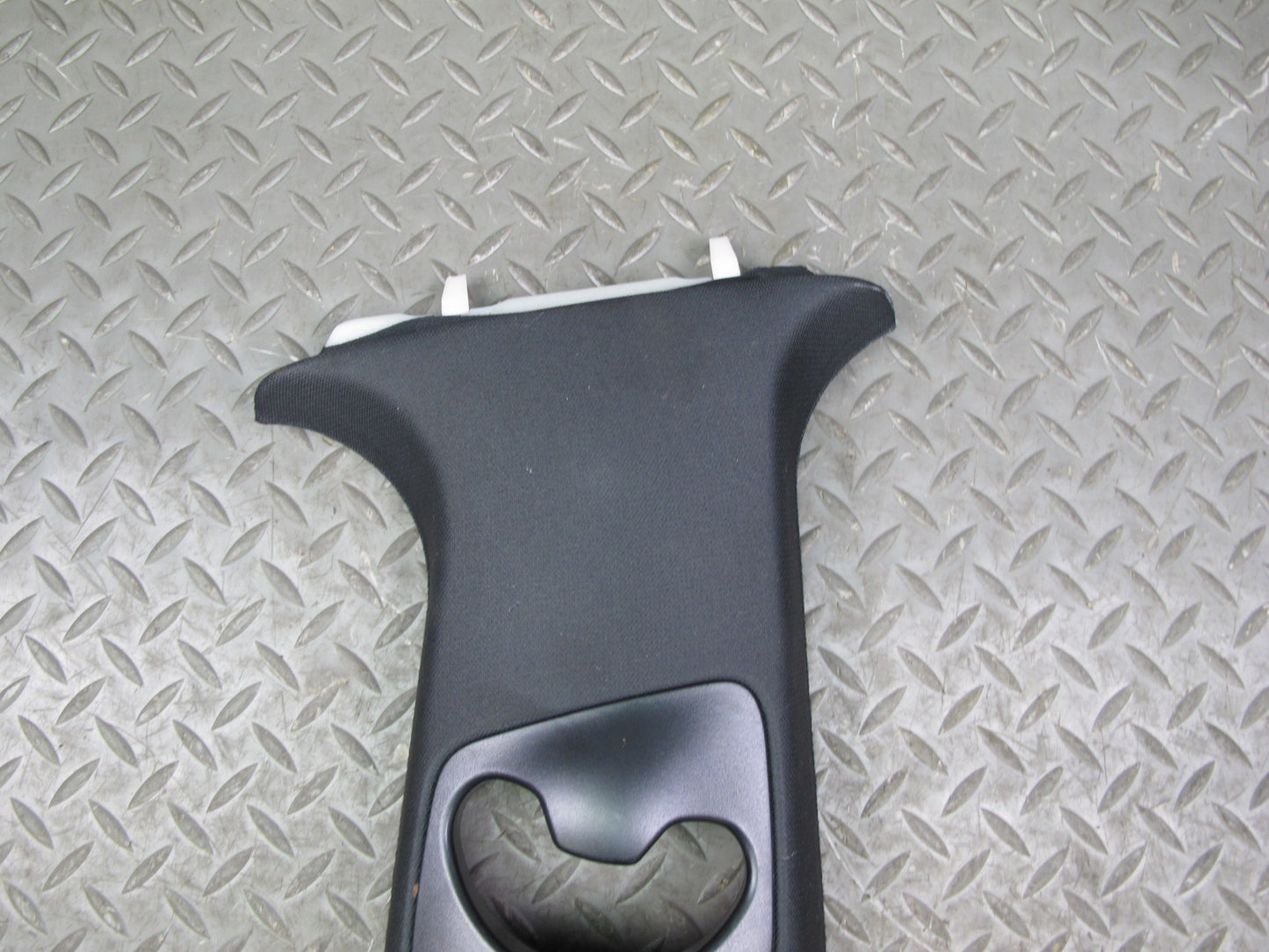 09-14 BMW E71 X6 Set of 2 Left & Right Upper B Pillar Trim Panel Black OEM