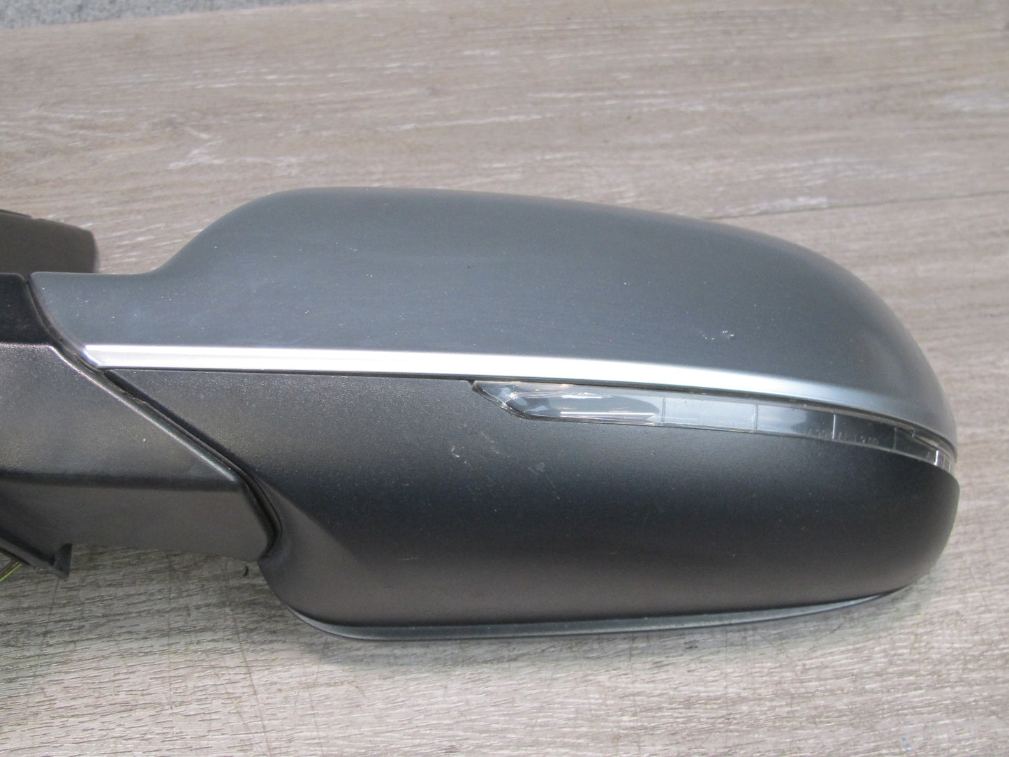 10-16 Audi B8 S4 A4 Front Left Side Exterior Door Mirror Aluminum Autodim OEM