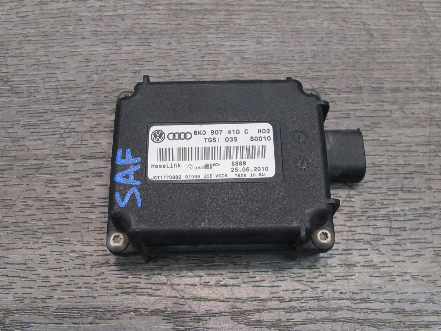 09-12 Audi B8 S4 A4 Driver Assist Homelink Garage Door Control Module OEM