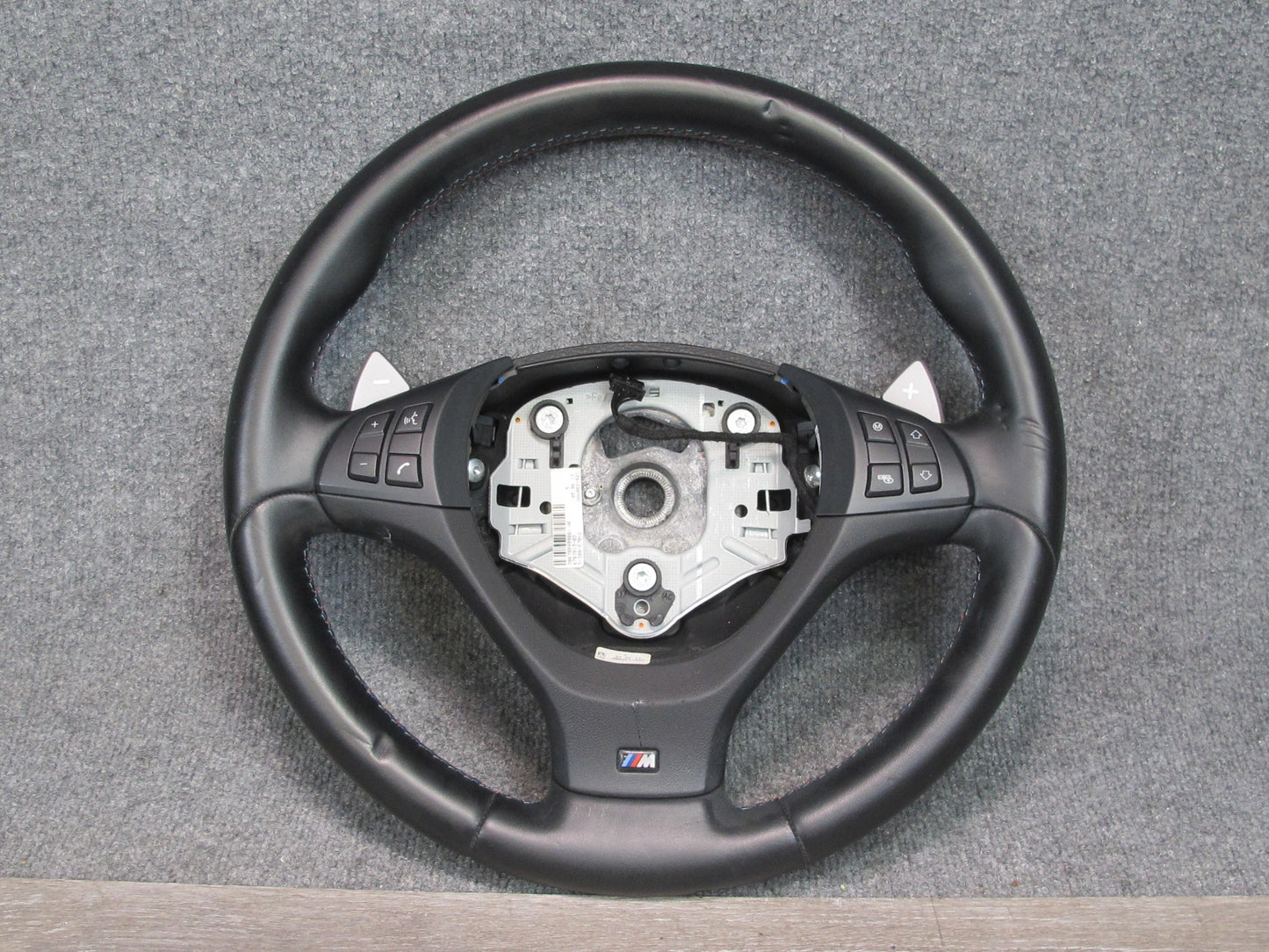 10-14 BMW E70 E71 X5M X6M M Sport Leather Steering w Controls & Shifters OEM