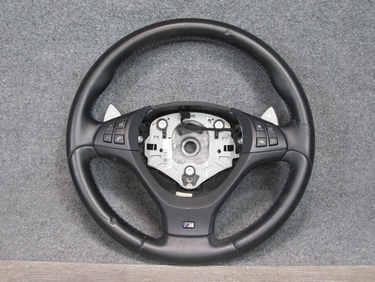 10-14 BMW E70 E71 X5M X6M M Sport Leather Steering w Controls & Shifters OEM