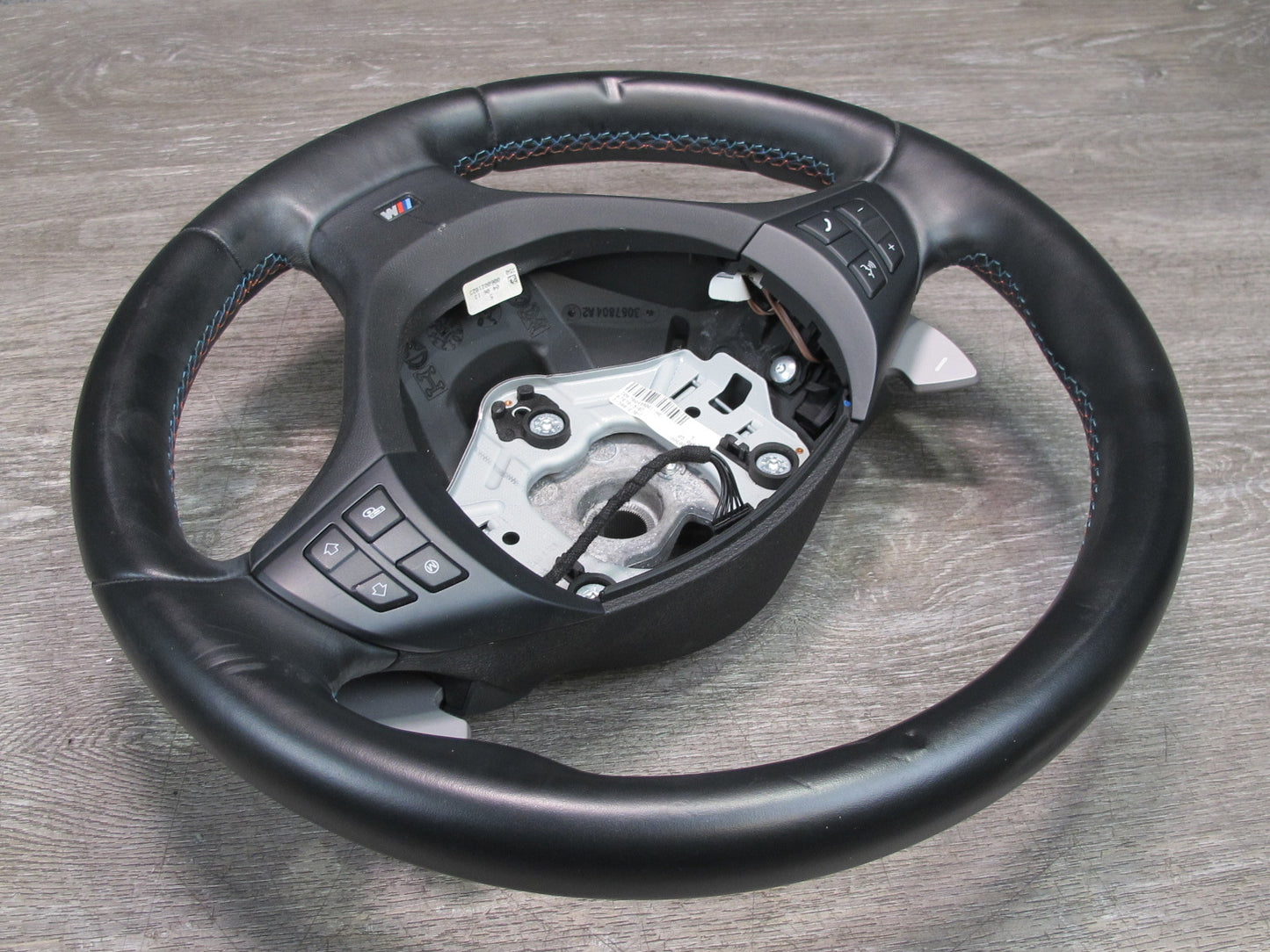 10-14 BMW E70 E71 X5M X6M M Sport Leather Steering w Controls & Shifters OEM