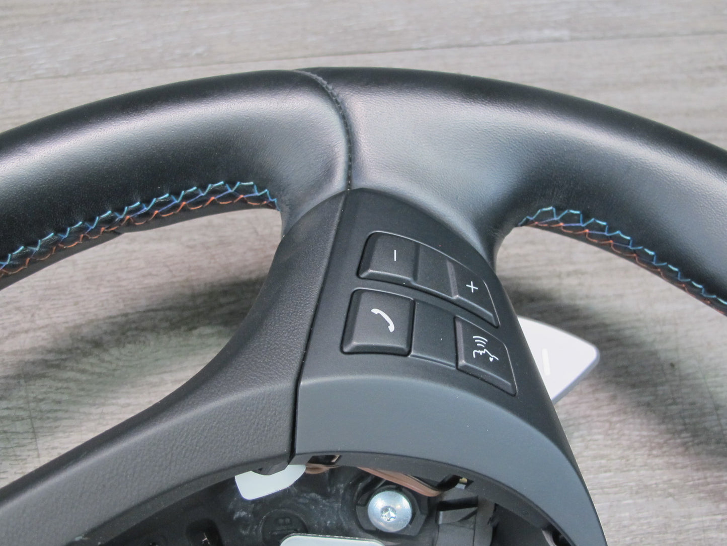 10-14 BMW E70 E71 X5M X6M M Sport Leather Steering w Controls & Shifters OEM