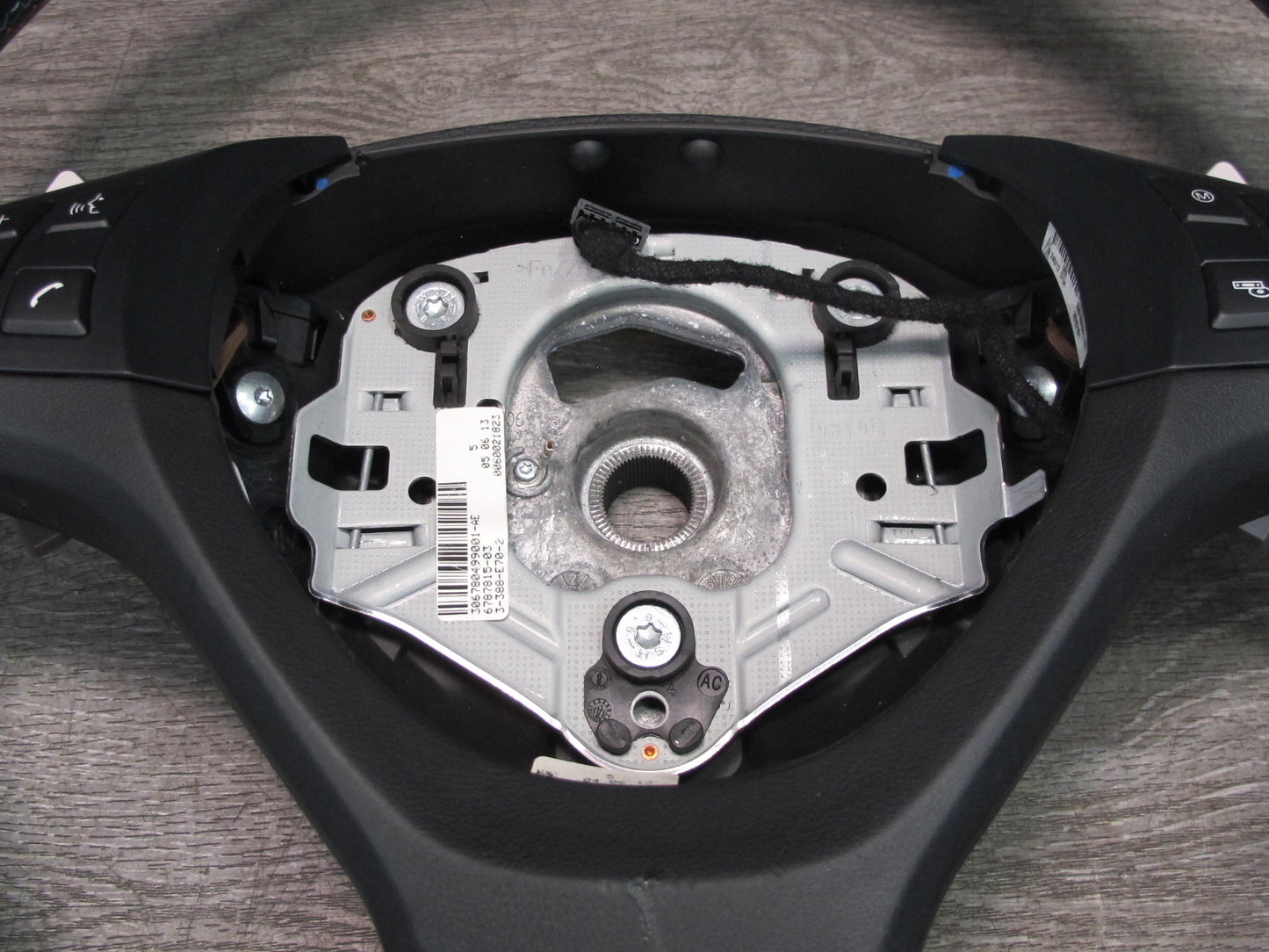 10-14 BMW E70 E71 X5M X6M M Sport Leather Steering w Controls & Shifters OEM