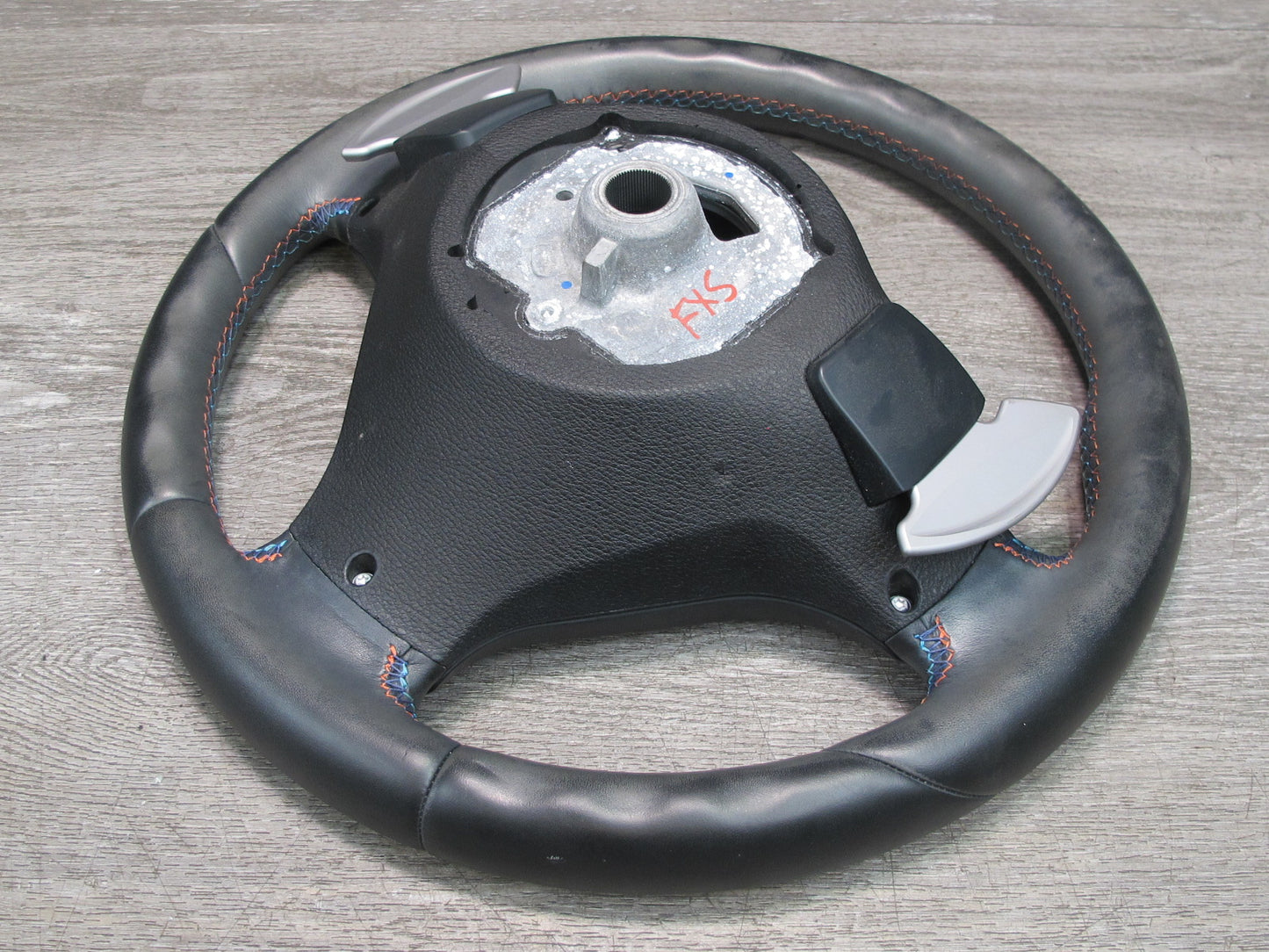 10-14 BMW E70 E71 X5M X6M M Sport Leather Steering w Controls & Shifters OEM