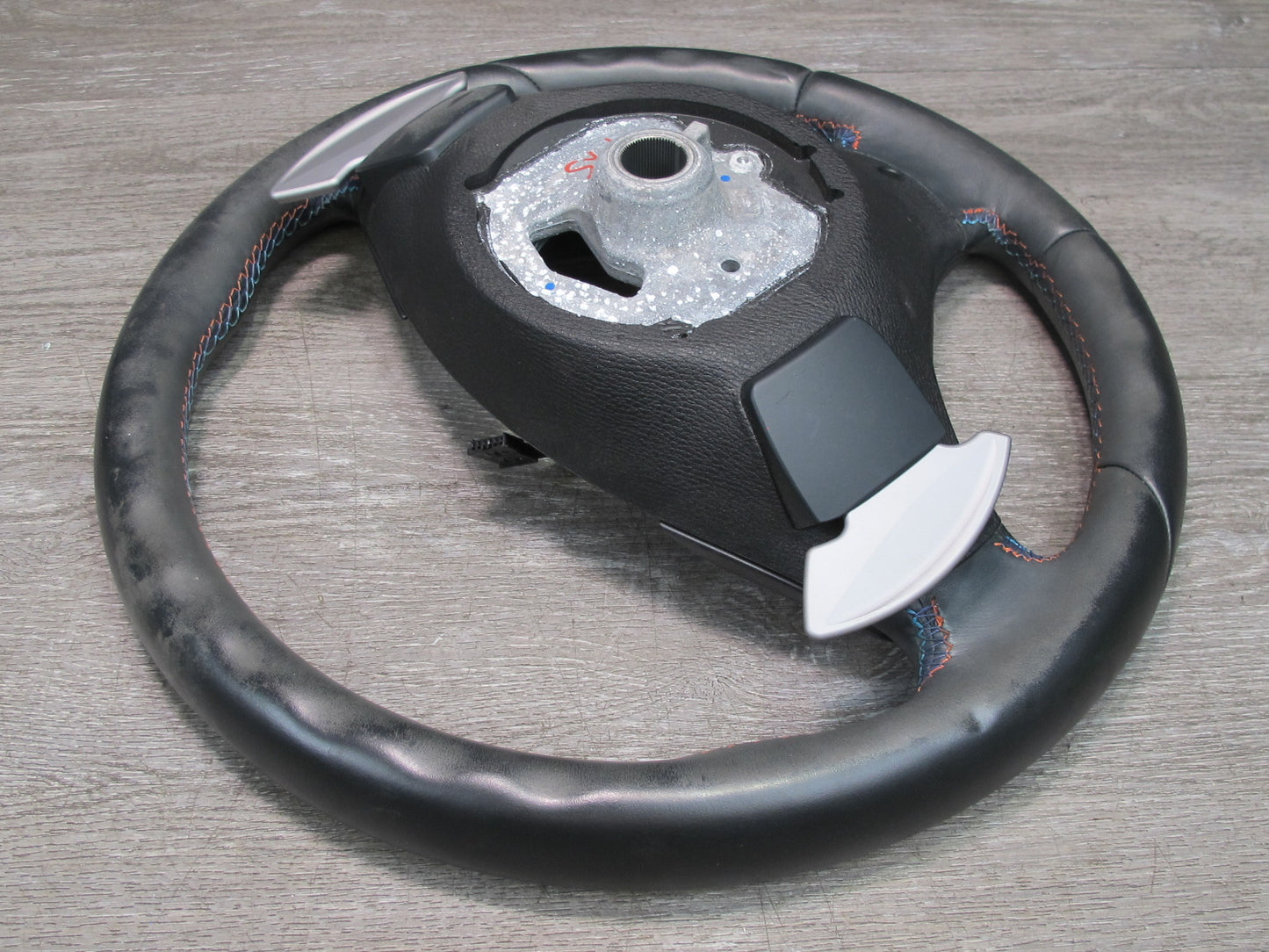 10-14 BMW E70 E71 X5M X6M M Sport Leather Steering w Controls & Shifters OEM