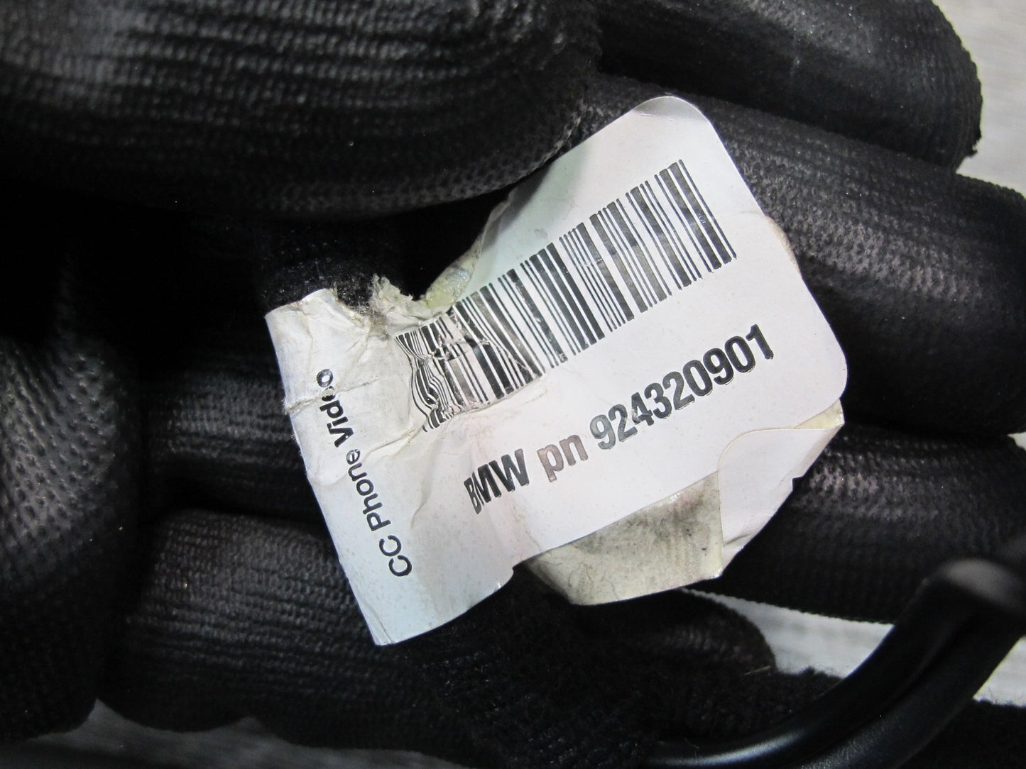 11-14 BMW E70 E71 X5 X6 Front Center Console Phone Tray Holder 9243209 OEM