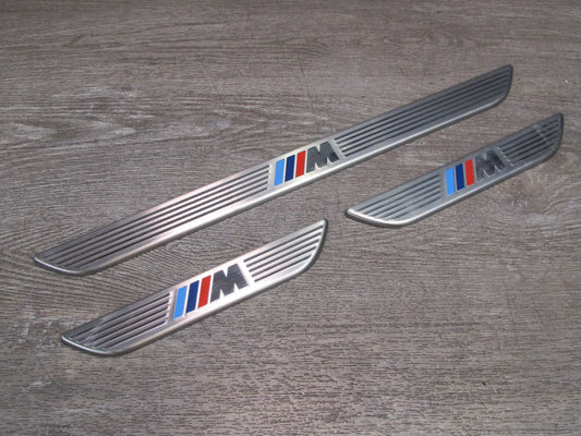 10-14 BMW E70 E71 X5M X6M Set of 3 Front & Rear Door Sill Scuff Plate OEM