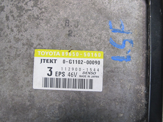 08-09 Lexus UVF46 LS600hL Power Steering Control Module 89650-50160 OEM