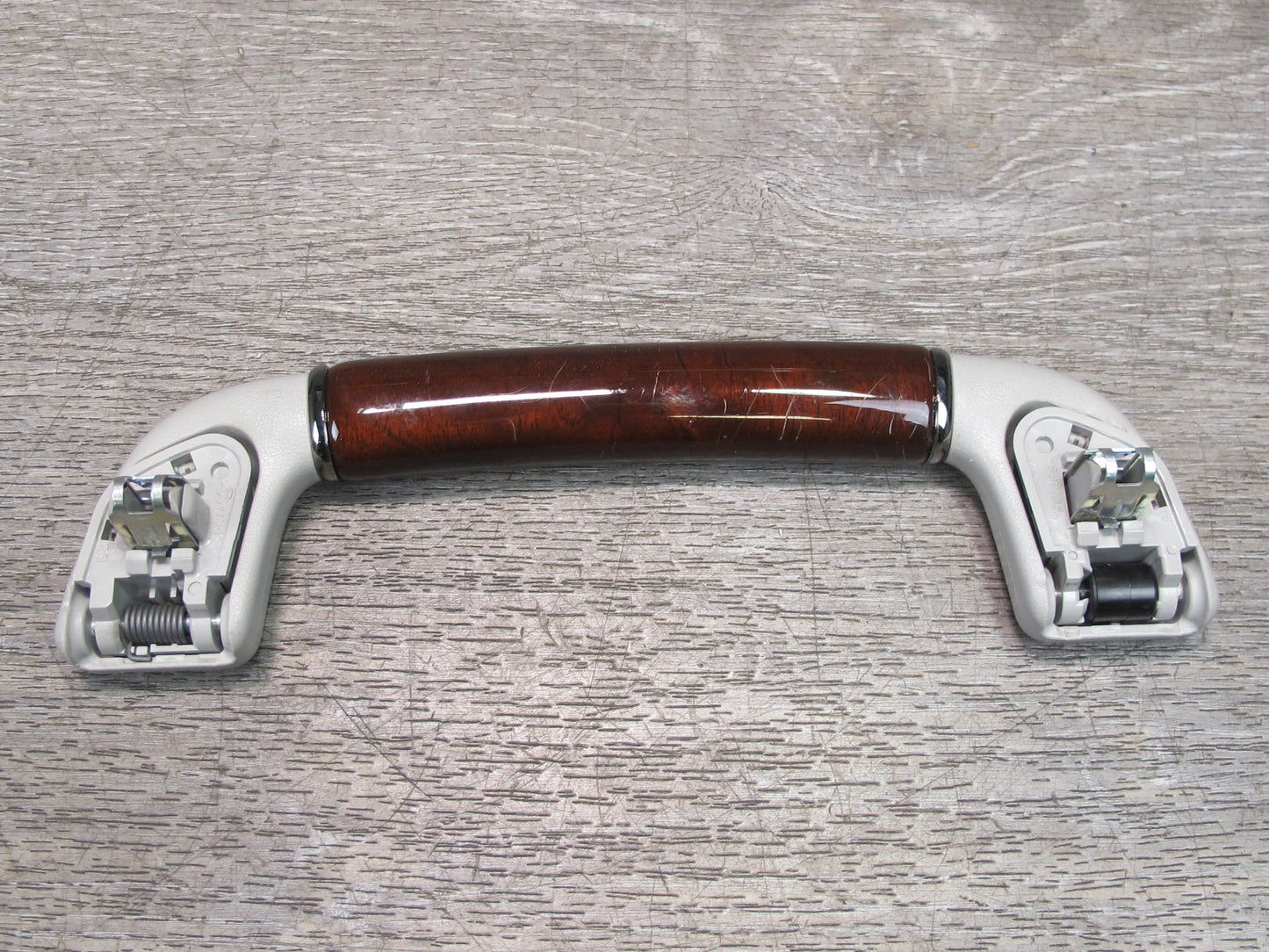 08-12 Lexus UVF46L LS600h Set of 4 Front & Rear Overhead Wood Grab Handle OEM