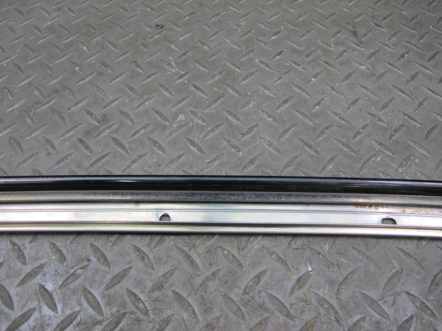 84-89 Nissan Z31 300ZX Windshield A Pillar Exterior Trim Molding Panel Set OEM