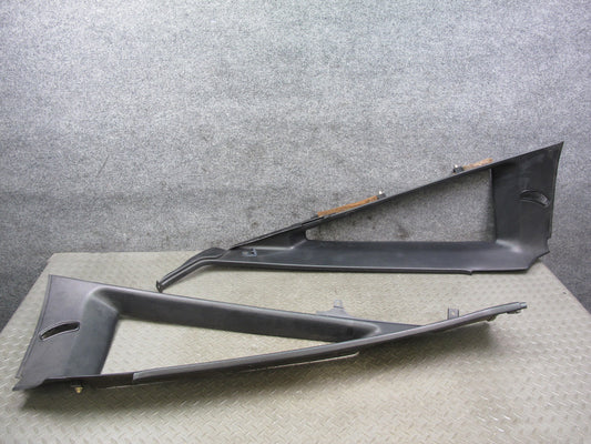 84-86 Nissan Z31 300ZX 2+0 Set of 2 Rear Quarter Window Trim Cover Panel OEM