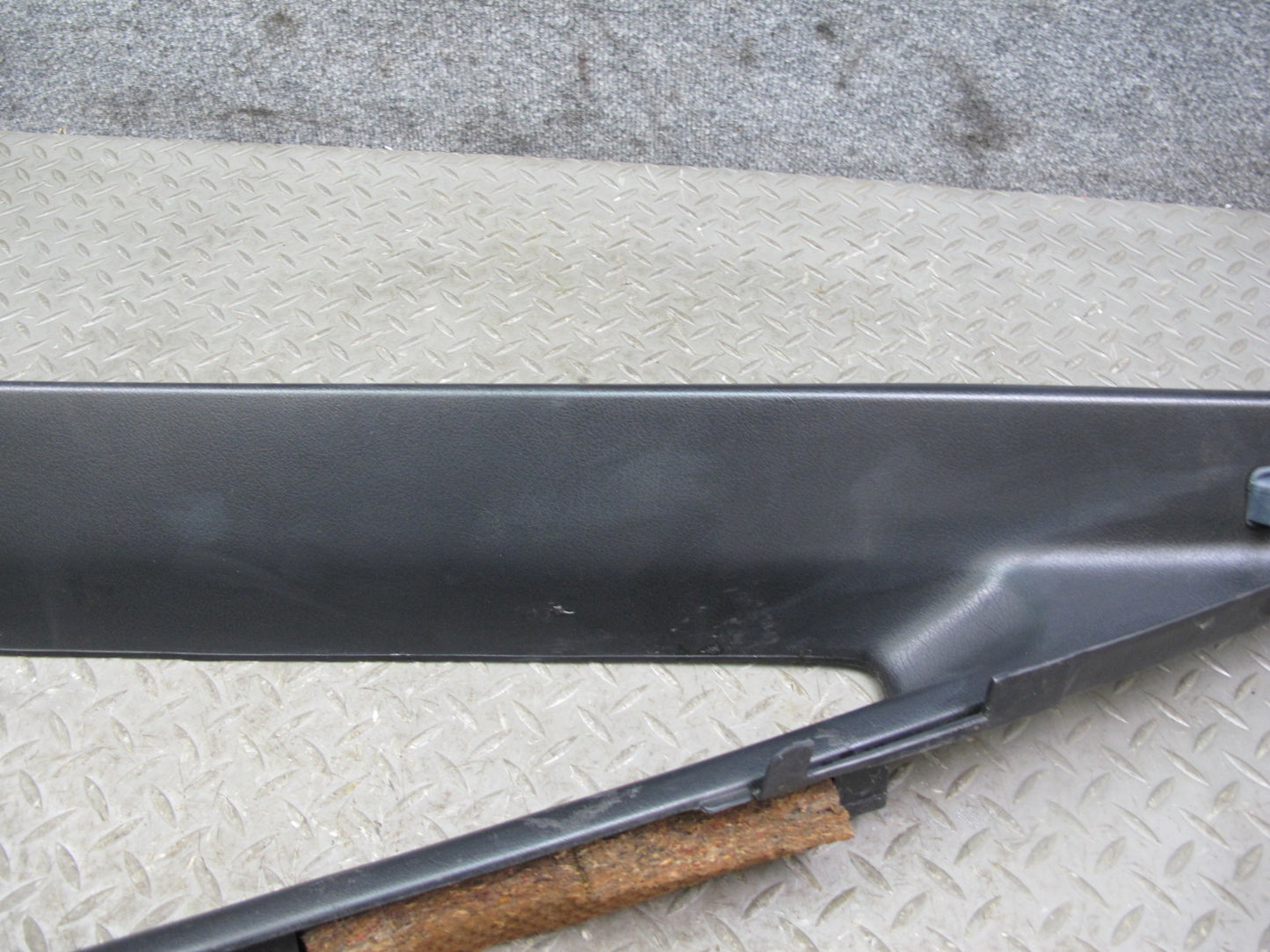 84-86 Nissan Z31 300ZX 2+0 Set of 2 Rear Quarter Window Trim Cover Panel OEM