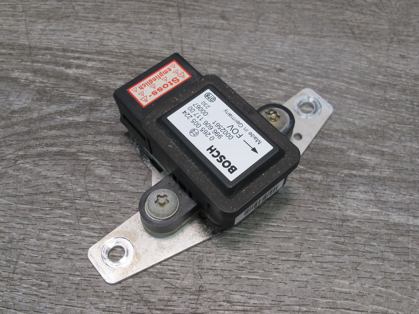 2000-2001 Porsche 911 996 3.4L Stability Management PSM Sensor 99660611700