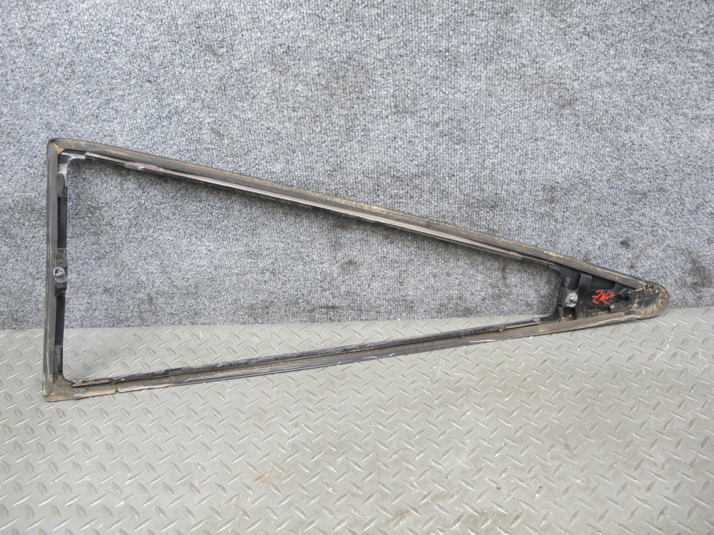 84-89 Nissan Z31 300ZX 2+0 Set of 2 Rear Quarter Window Trim Molding Panel OEM