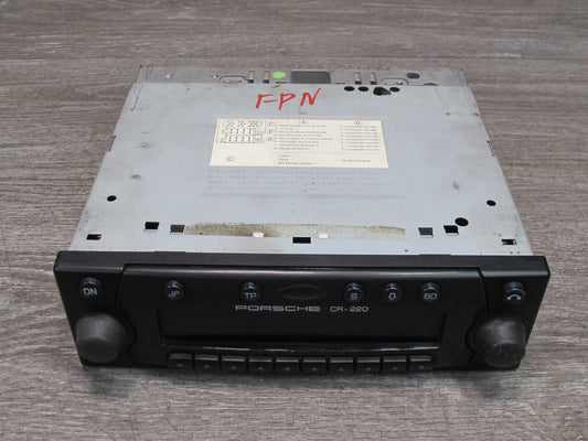 1999-2001 Porsche 911 Carrera 996 Audio Radio Receiver CDR-220 Cassette Player