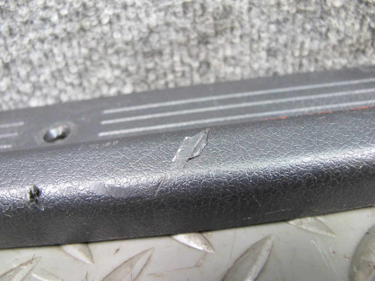 84-89 Nissan Z31 300ZX 2+0 Left Right Door Scuff Sill Plate Trim Panel Set OEM