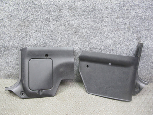 84-86 Nissan Z31 300ZX Set of 2 Front Left & Right Kick Trim Cover Panel OEM
