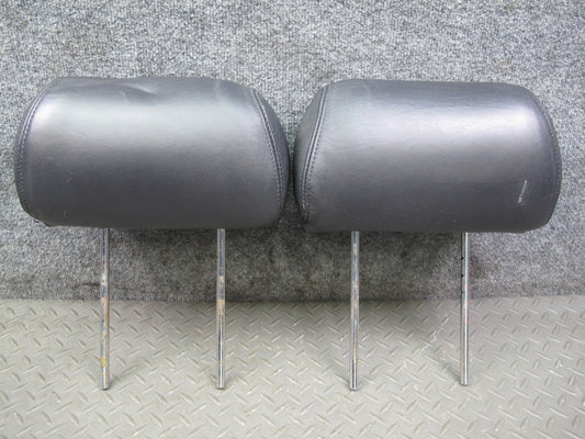 91-93 Mitsubishi 3000GT Set of 2 Front Left & Right Leather Headrest OEM