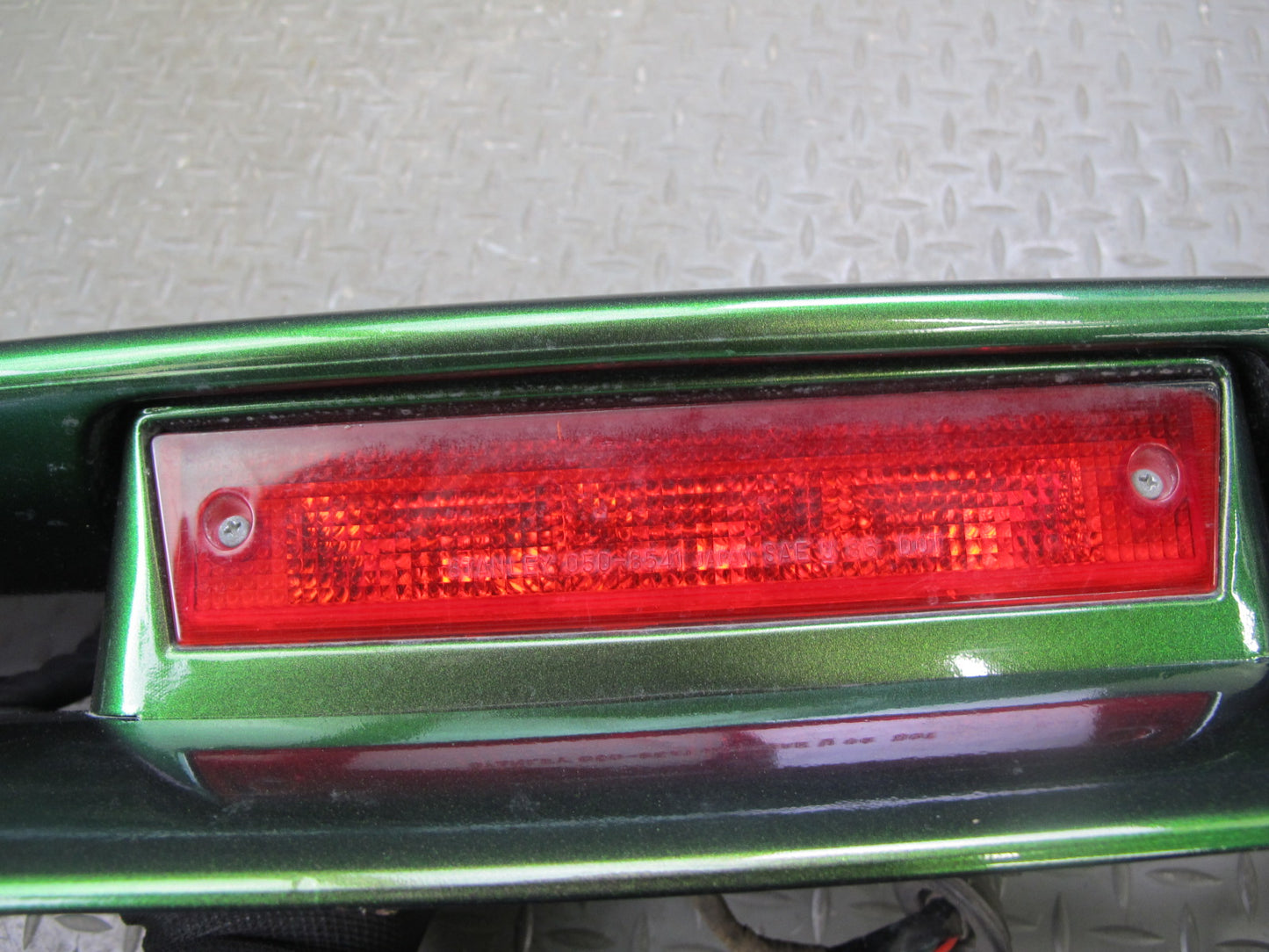 91-96 Mitsubishi 3000GT Coupe VR4 Aero Rear Trunk Lid Spoiler w Brake Light OEM