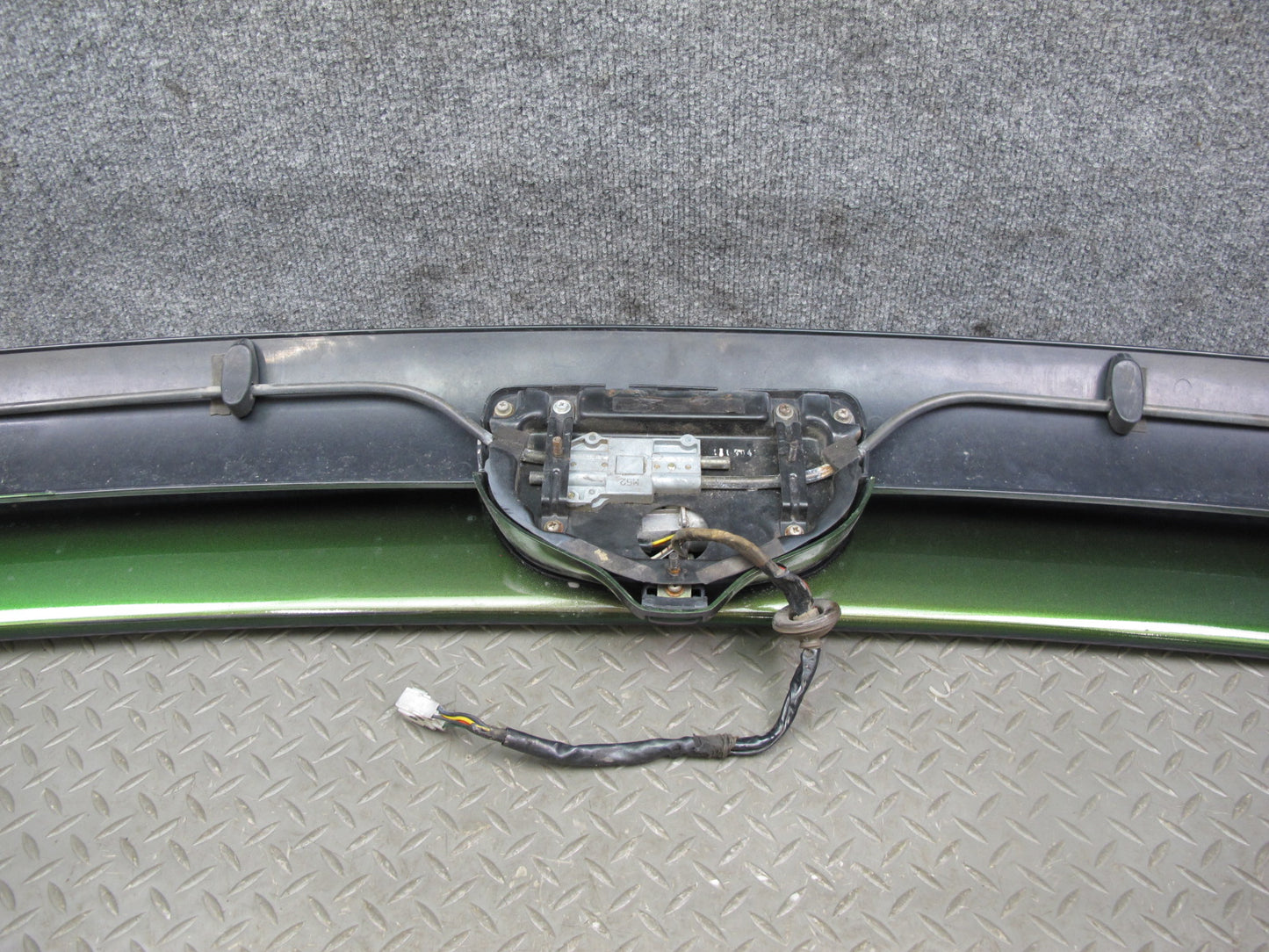 91-96 Mitsubishi 3000GT Coupe VR4 Aero Rear Trunk Lid Spoiler w Brake Light OEM