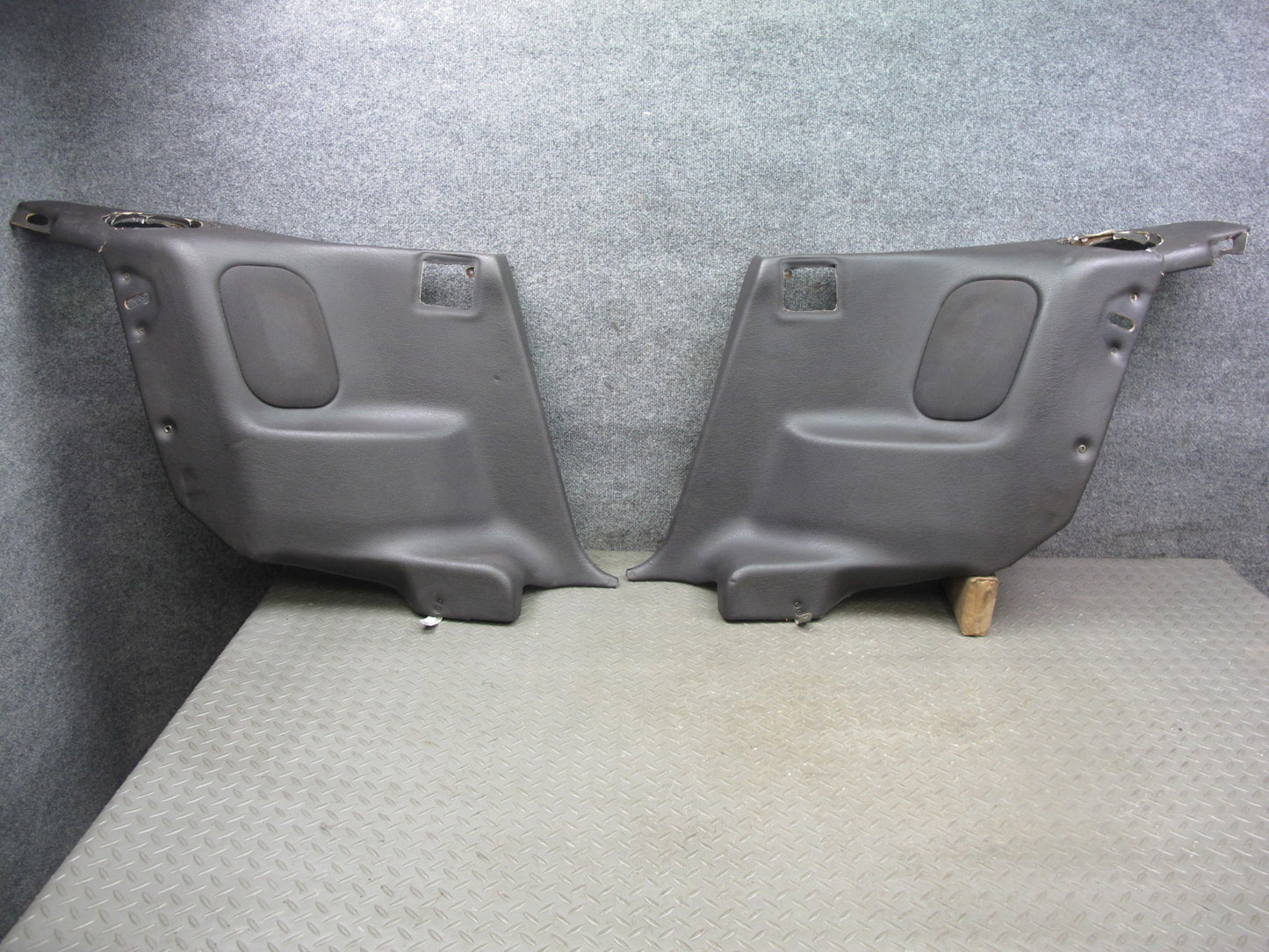 91-99 Mitsubishi 3000GT Set of 2 Rear Quarter Interior Trim Cover Panel OEM