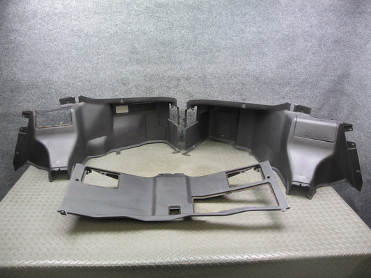 91-99 Mitsubishi 3000GT Set of 3 Rear Left Center Right Trunk Trim Panel OEM