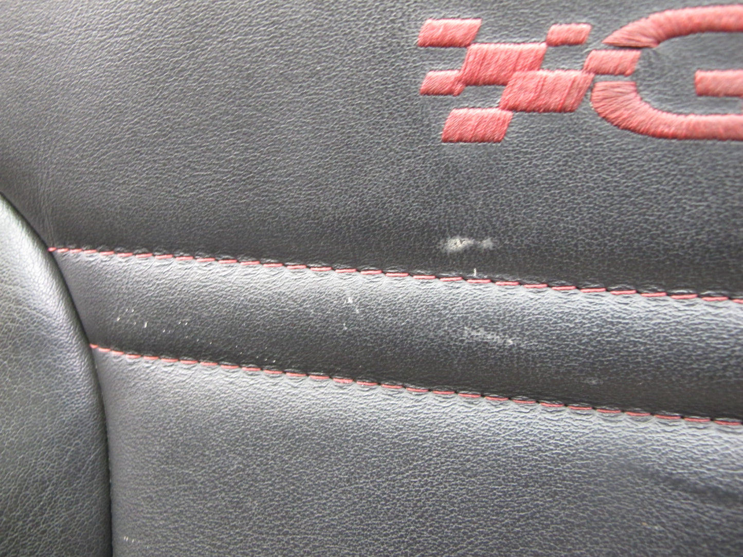 07-09 Pontiac Solstice GXP Front Right Seat Upper Leather Backrest Cushion OEM