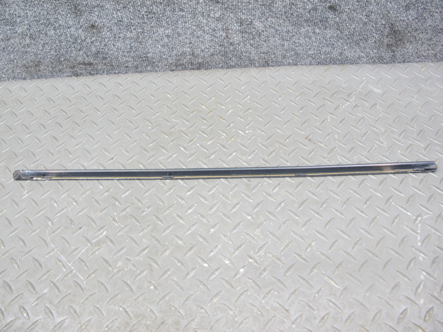 1984-1989 Porsche 928 Front Windshield Trim Strip Molding Cover Set of 3