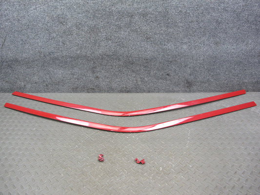 1983-1995 Porsche 928 Front Exterior A Pillar Trim Molding Cover Set of 2