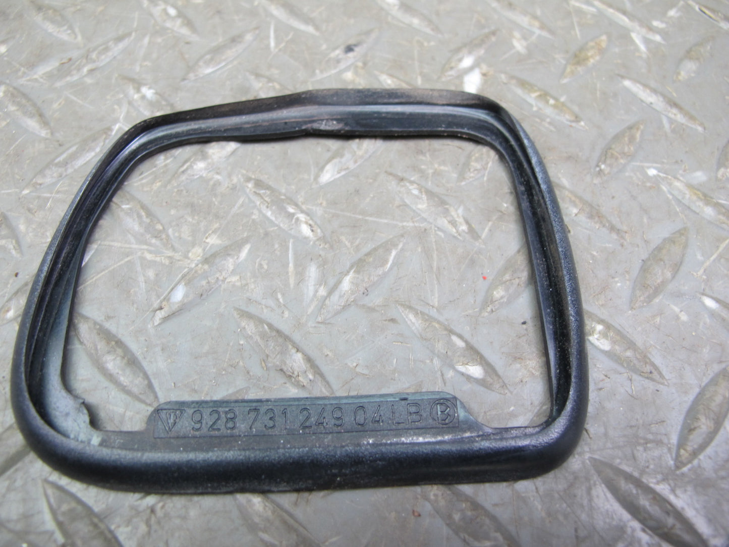 1984-1995 Porsche 928 S Front Right Side View Exterior Door Mirror RED W/ Seal
