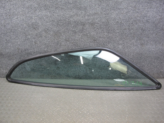 1983-1991 Porsche 928 S Rear Left Driver Side Quarter Window Glass W/ Seal