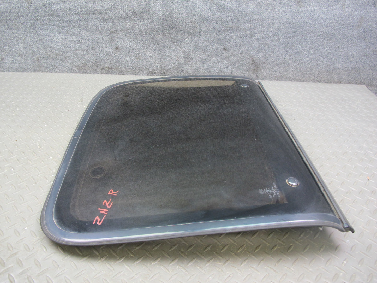 84-89 Nissan Z31 300ZX 2+0 Right T-top Glass Window OEM