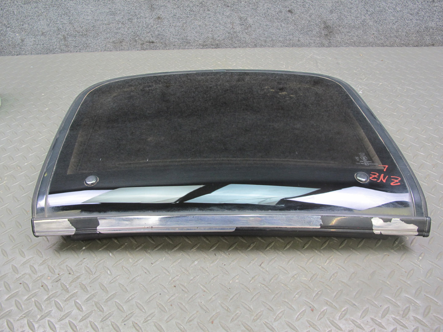 84-89 Nissan Z31 300ZX 2+0 Left T-top Glass Window OEM