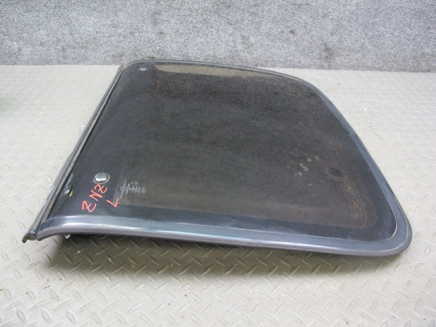 84-89 Nissan Z31 300ZX 2+0 Left T-top Glass Window OEM