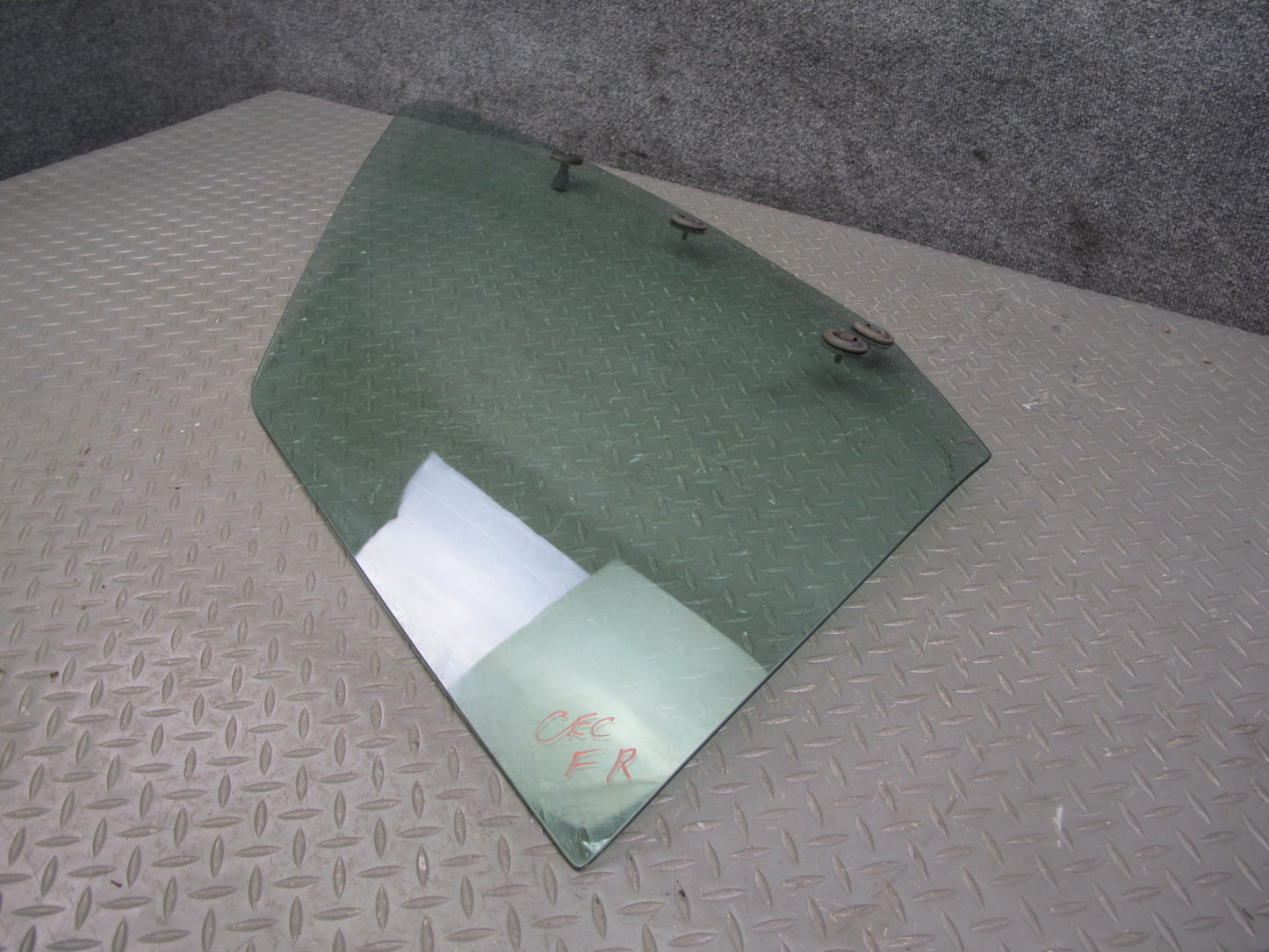 91-96 Chevrolet Corvette C4 Convertible Right Passenger Door Glass Window OEM