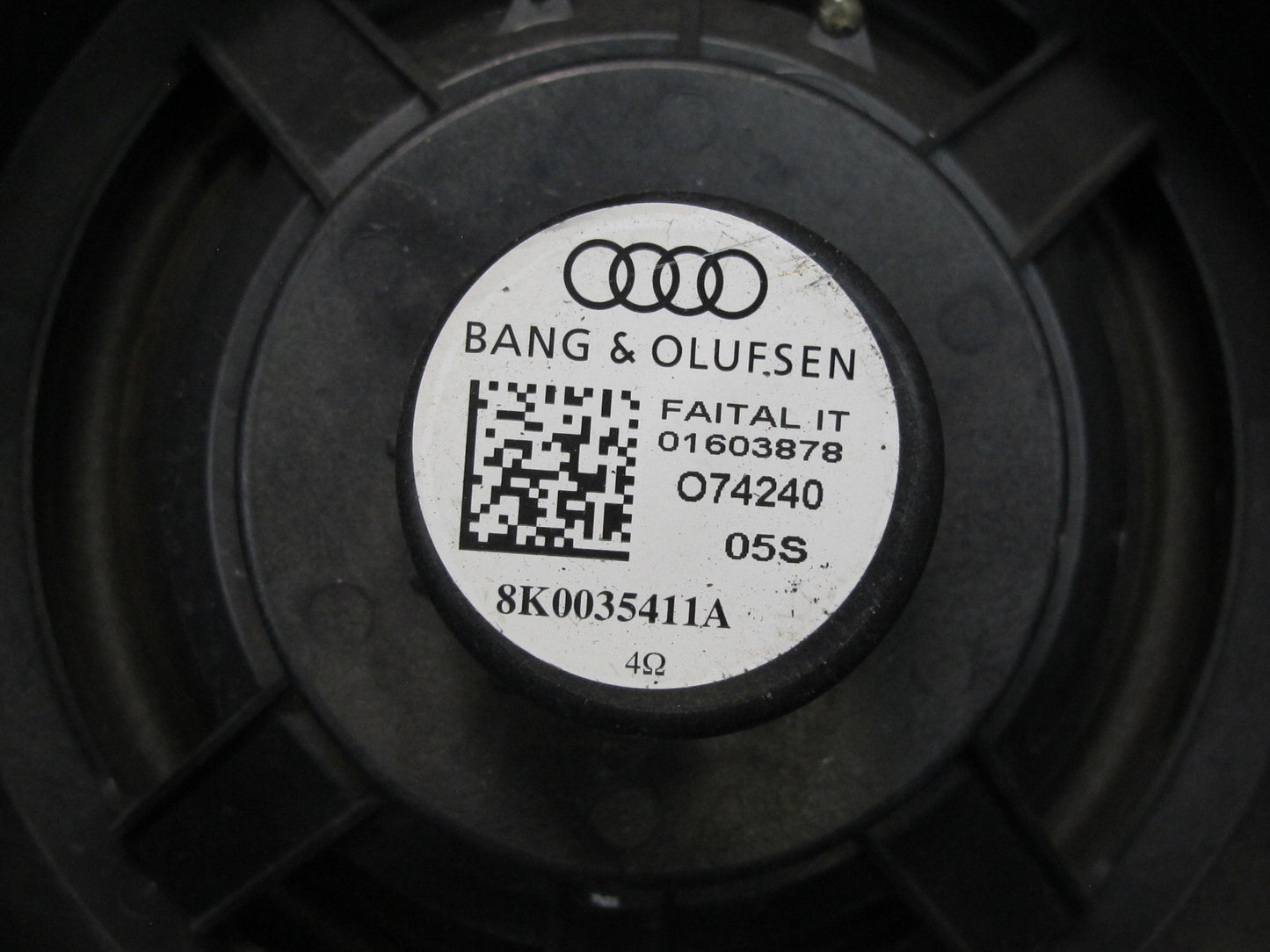 09-16 Audi S4 A4 B8 13pcs B&O Bang & Olufsen Audio Tweeter Speaker Set OEM